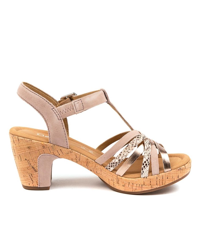 Ryia Rosa Suède-multi Gabor | Exclusif